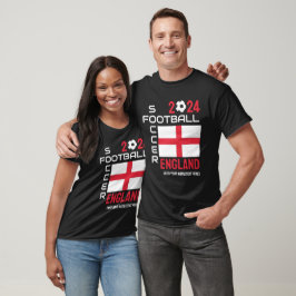 2024 VARJE ÅR ENGLANDS anpassade fotbollsnamn T Shirt