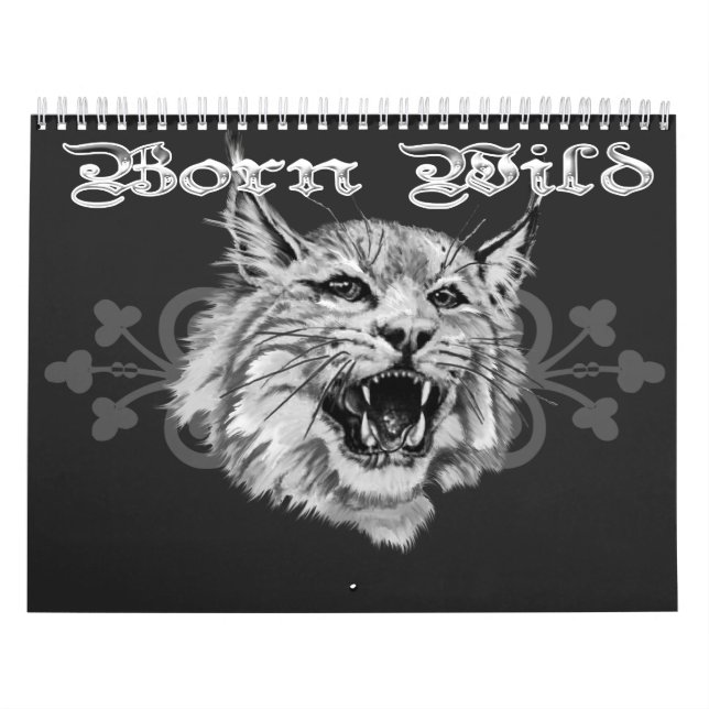 2024 Vild Djurkalender Kalender (Omslag)