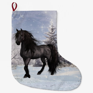 2024 Winter Helgdag Friesian Stor Julstrumpa