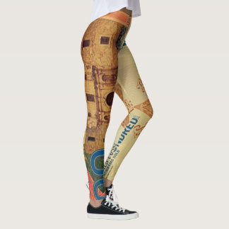 2025 100 Centigram Guld Aurum Texas The Alamo Leggings