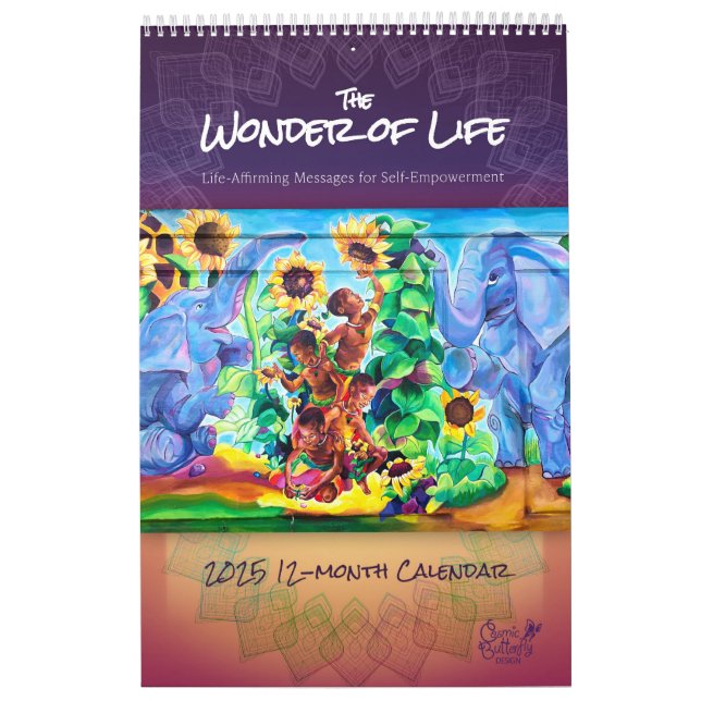 2025 - 12-månaders kalender (Omslag)