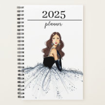 2025 12 månaders kalender i Mode