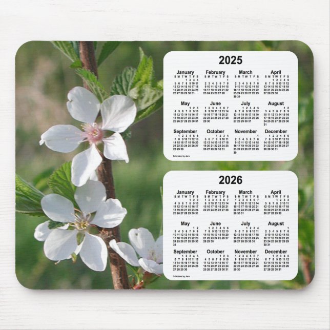 2025-2026 Dogwood 2 Year Calendar by Janz Musmatta (Framsidan)