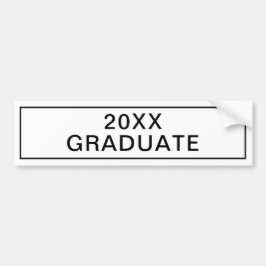 2025 2026 Graduate Customize the Year Graduation Bildekal