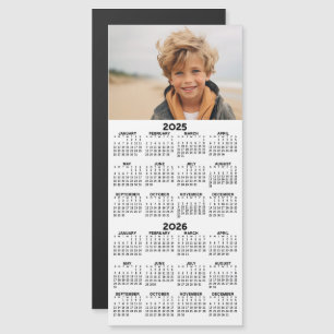 2025 2026 Kalender med 2 års fotokort