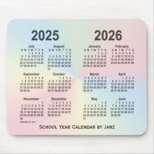 2025-2026 Rainbow Cloud School Calendar av Janz Musmatta