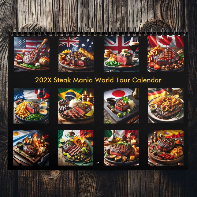 2025/2026 Steak Mania World Tour Kalender (Skapare uppladdad)