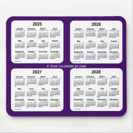2025-2028 Lila 4-årskalender från Janz Musmatta