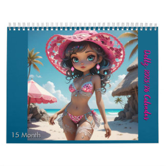 2025/26 Dollz 15 månader Kalender