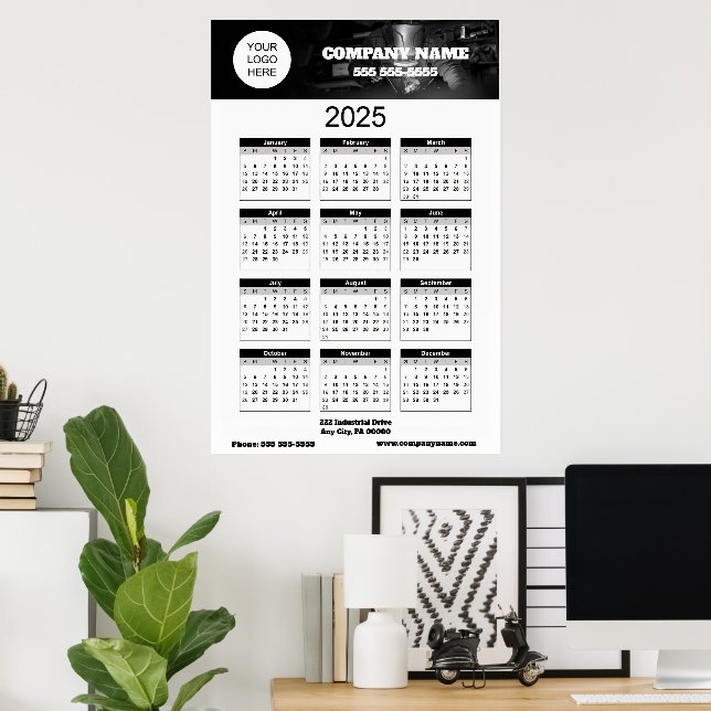 2025 Affärsfrämjande stor Poster (Hemmakontoret)