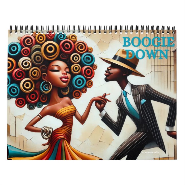 2025 afroamerikansk kalender  (Omslag)