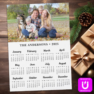 2025 Anpassningsbar Foto Modern Family Calendar Ma