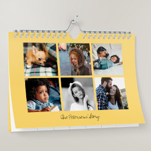 2025-anpassningsbarnas familjefotografier skapar d kalender