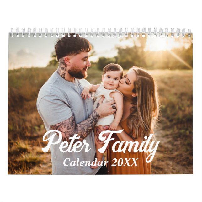 2025-Anpassningsbarnas foto Skapar din egen familj Kalender (Omslag)