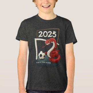 2025 År 2025 för Snake Soccer Fläkt Gift T Shirt
