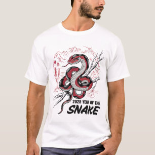 2025 år för ormen t shirt