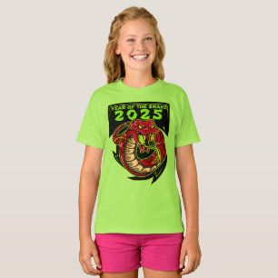 2025 ÅRET FÖR SNAKE-kinesernas nya presentidé T Shirt