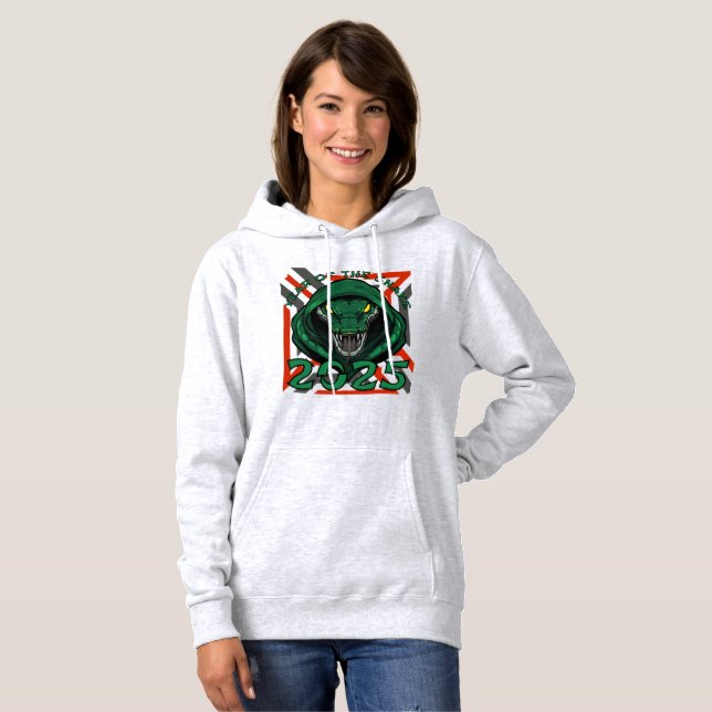 2025 ÅRET FÖR SNAKE-kinesernas nya presentidé T Shirt (Hel framsida)
