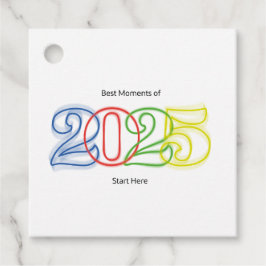 2025 års bästa möte gåvor etiketter