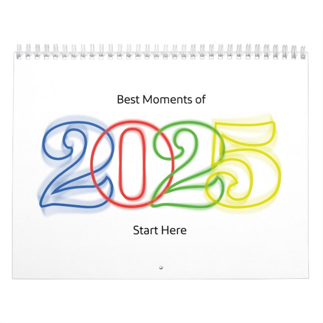 2025 års bästa möte kalender (Omslag)