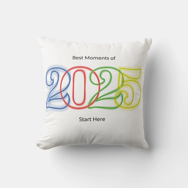 2025 års bästa möte kudde (Framsida)