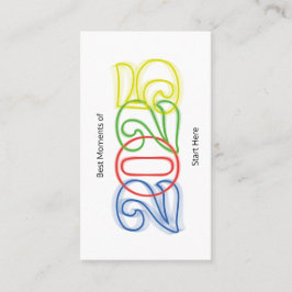 2025 års bästa möte visitkort