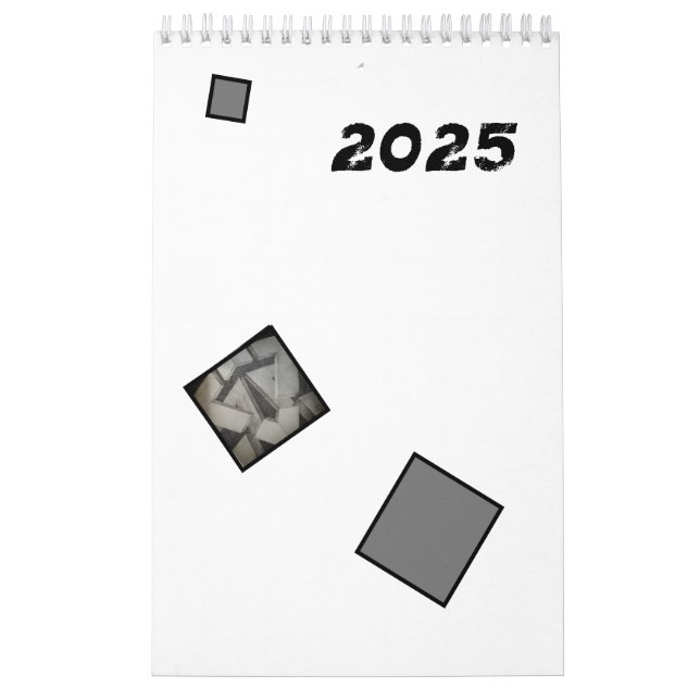 2025 års blockkalender kalender (Omslag)