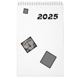 2025 års blockkalender kalender