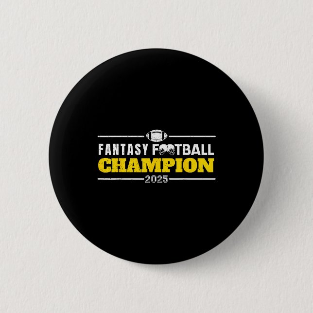 2025 års Champion Fantasy Footb Knapp (Framsida)