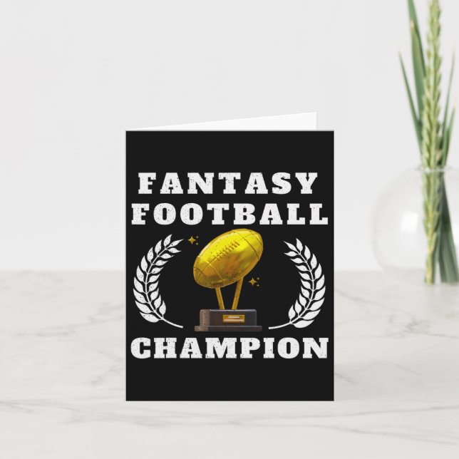 2025 års Champion Fantasy Footb Kort (Framsida)