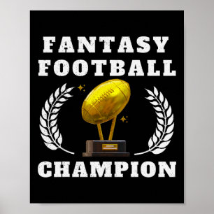 2025 års Champion Fantasy Footb Poster