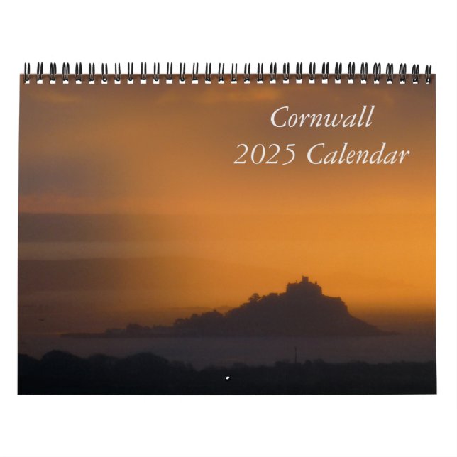 2025 års Cornwall-kalender Kalender (Omslag)