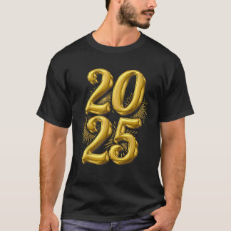 2025 års familjematning i Gott nytt år Party T Shirt