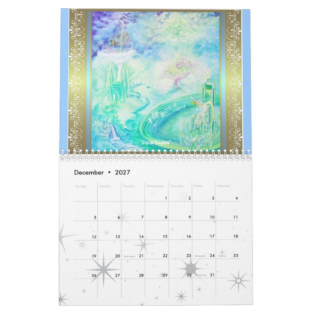 2025 års Fantasy Art Calendar av Joyce Jackson Kalender (Dec 2027)