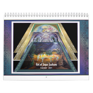 2025 års Fantasy Art Calendar av Joyce Jackson Kalender