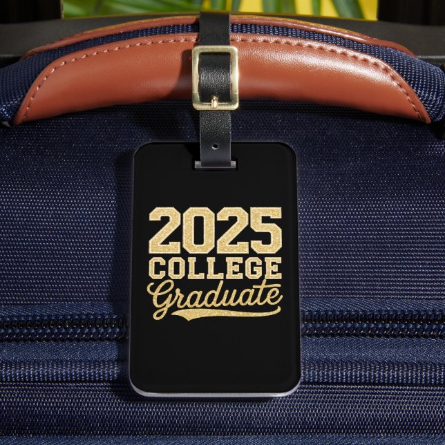 2025 års gymnasieskola i Student Studenten Bagagebricka (Framsida Insitu 2)