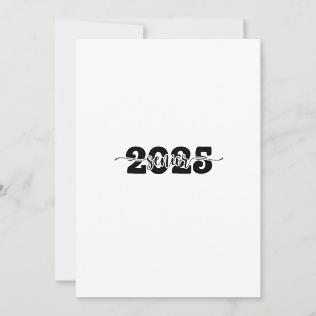 2025 års gymnasium i Studenten 2025 Inbjudningar (Framsida)