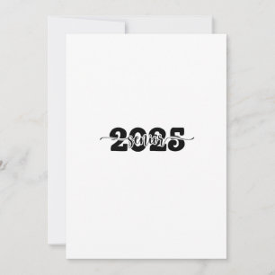 2025 års gymnasium i Studenten 2025 Julkort