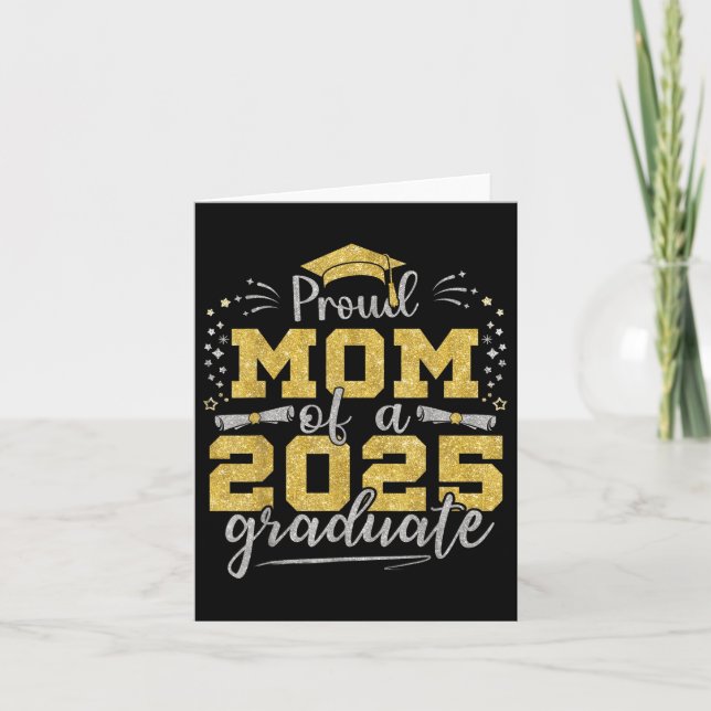 2025 års högsta mamma, stolt Mamma av en högsta bo Kort (Framsida)