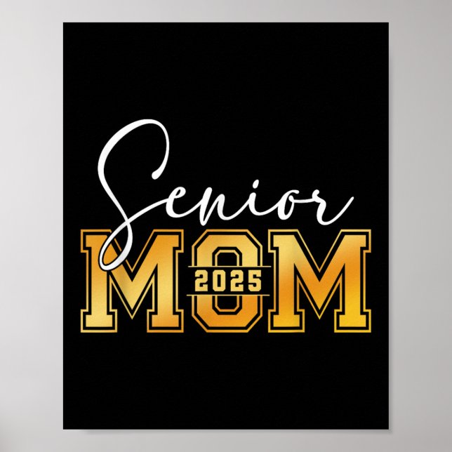 2025 års högsta mamma, stolt Mamma av en högsta bo Poster (Framsidan)