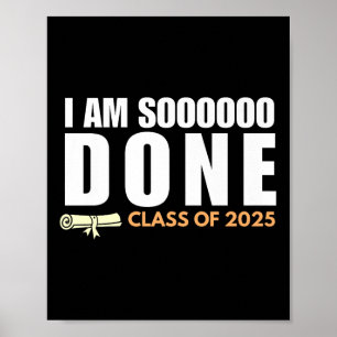 2025 års högsta Studenten Grad Party Poster