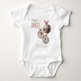 2025 års jullkort för foto-familjen Julafton Party T Shirt