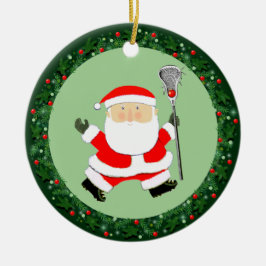 2025 års jultomte julgransprydnad keramik