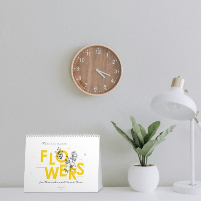 2025 års kalender för inspirerande Blommigt (Skapare uppladdad)