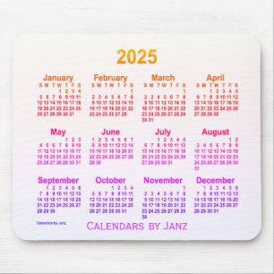 2025 års kalender för Ipanema Smoke från Janz M Musmatta