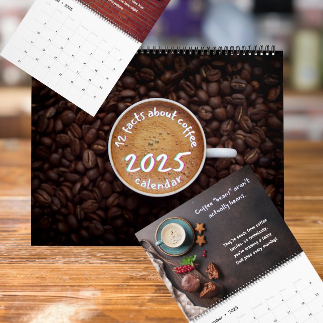 2025 års kalender för kaffefaktor (Skapare uppladdad)