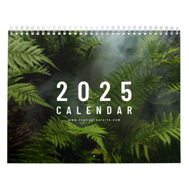 2025 års kalender inspirerad av växter (Omslag)