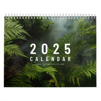 2025 års kalender inspirerad av växter
