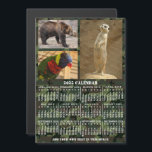 2025 års kalenderkamouflage - lägg till 3 Anpassni Magnetisk Inbjudningskort<br><div class="desc">Under 2025 års personlig, månatlig kalendermånad, visas veckodagarna för varje månad i vitt på grönt och brunt kamouflage. Det här är en enkel, djärv årskalender som hjälper dig att erövra det nya året. Vet alltid vilket datum det är och kontrollera veckodagarna med denna lättlästa, stora höger för tryckalmanaceller bredvid ditt...</div>