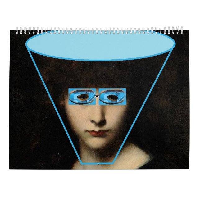 2025 års kollagekalender kalender (Baksida)